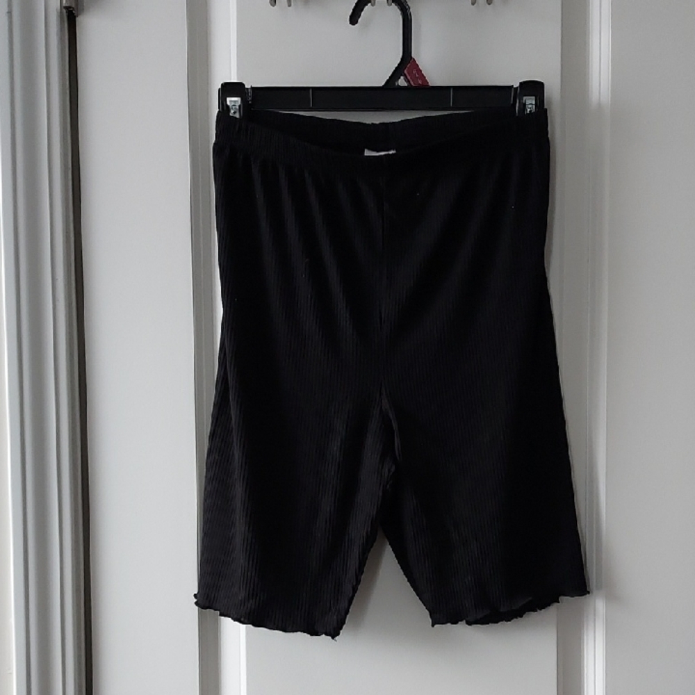 Wonder Nation Black Athletic Shorts Xl